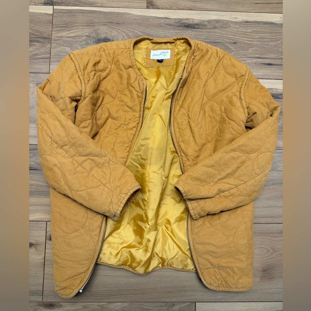Golden Quilted Jacket Target Brand
